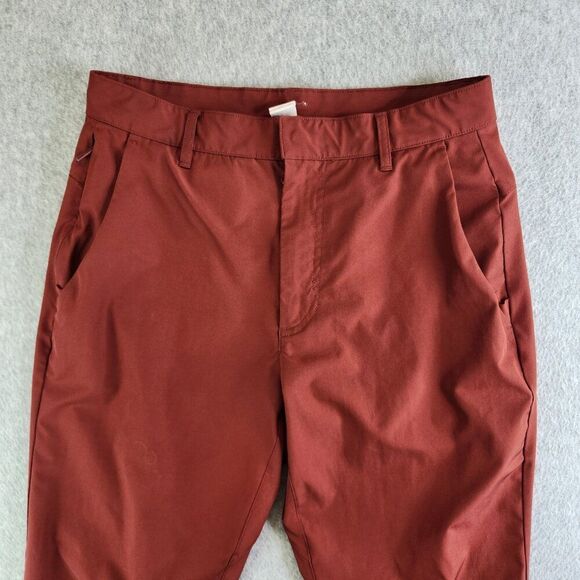 Fabletics Pants Mens 29x32 Red The Only Classic Performance Travel Office Golf - Picture 2 of 15